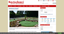 Desktop Screenshot of krusnohorci.net