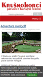 Mobile Screenshot of krusnohorci.net